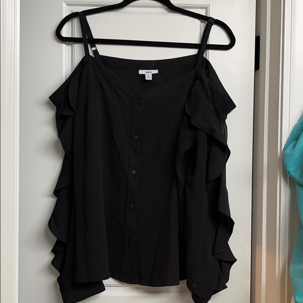 Bar lll off the shoulder long sleeve blouse
